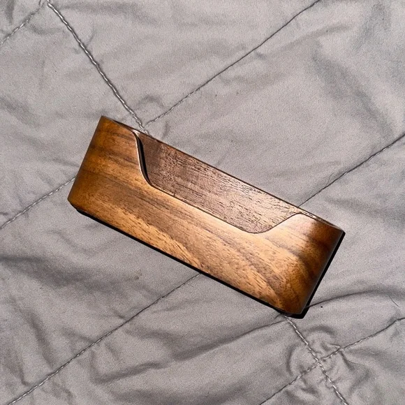 Wooden Business Card Holder - Picture 2 of 5
